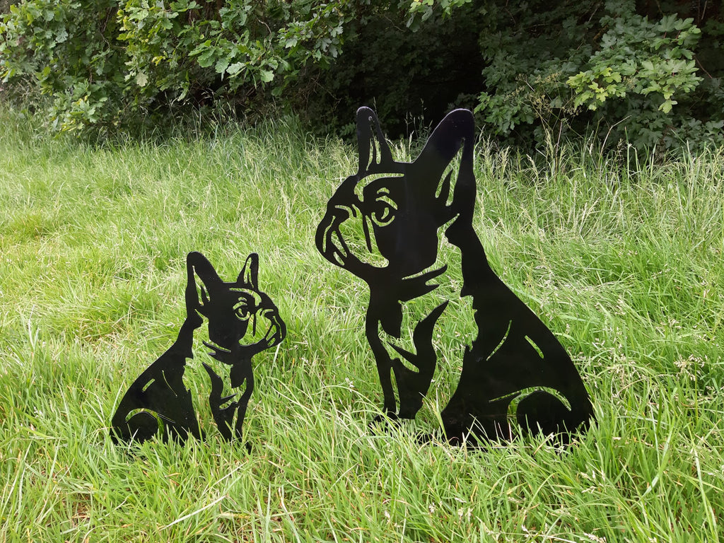 Metal Garden Decor - French bulldog. 11