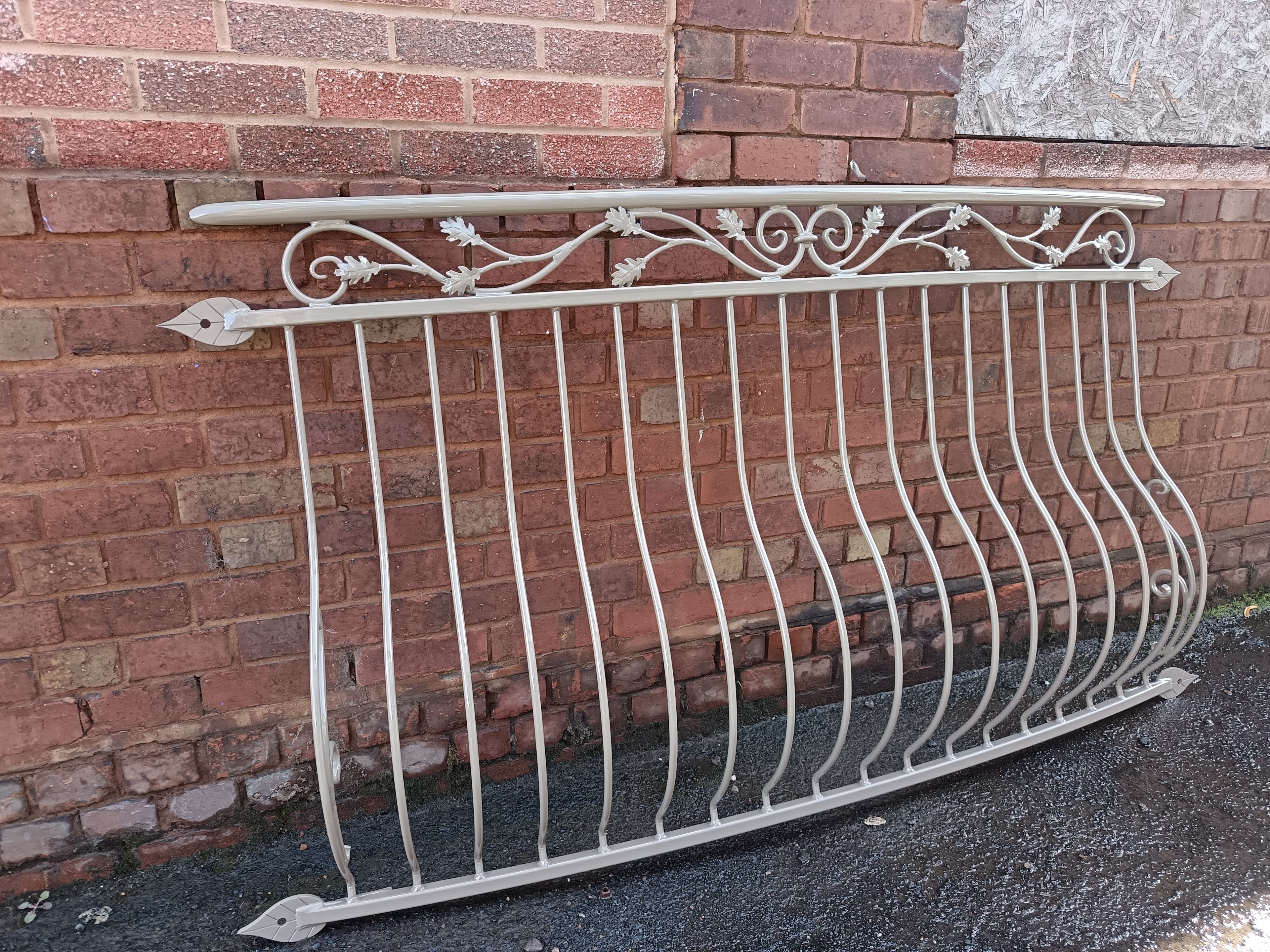 Custom Juliet Balcony - Hand Forged Ironwork. 9