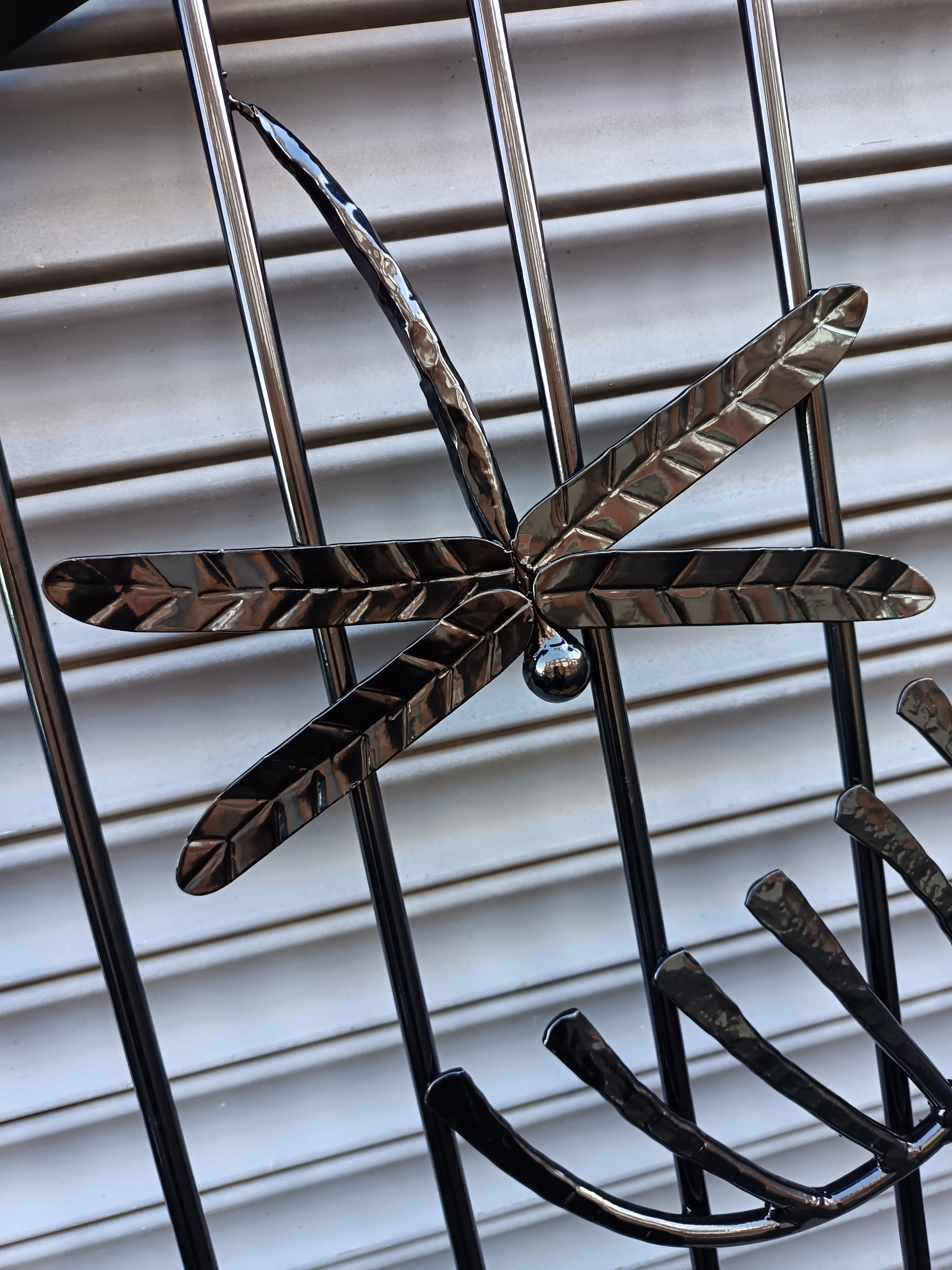 Made To Order Heavy Duty Garden Gate - Dragonfly Design. 38