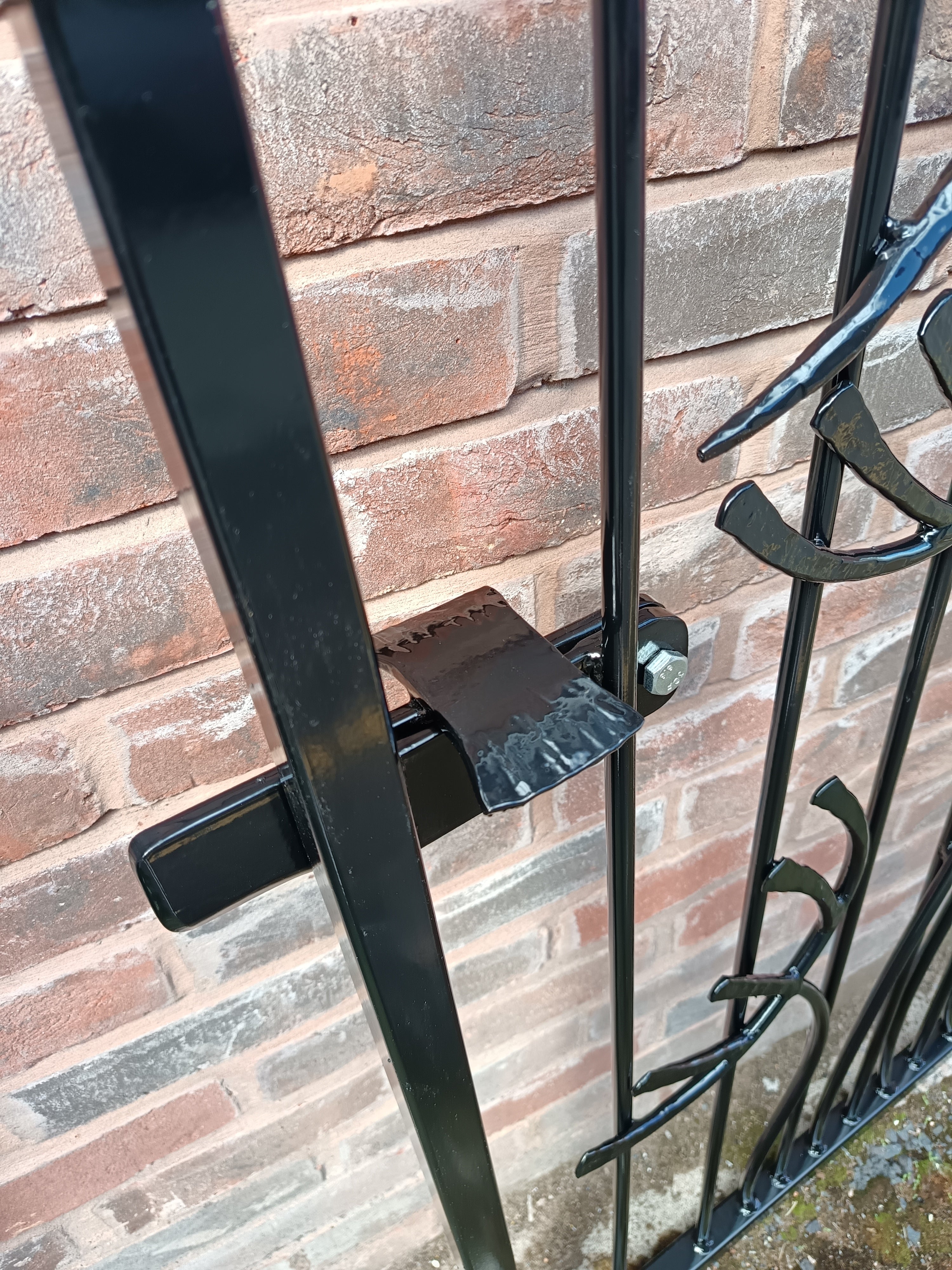 Made To Order Heavy Duty Garden Gate - Dragonfly Design. 38