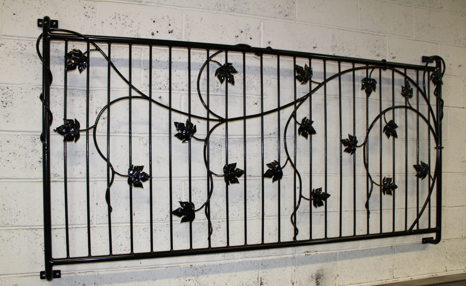 Made to Measure Juliet Balcony  - Vine Leaf Design. 12