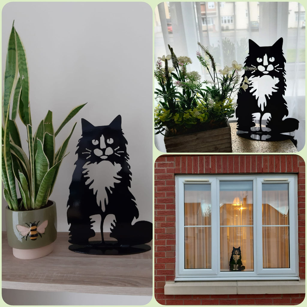 Metal Garden Decor - Staked Cat. 20