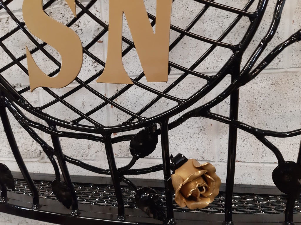 Bespoke Wrought Iron Juliet Balcony with Mesh Floor - Personalized. 21