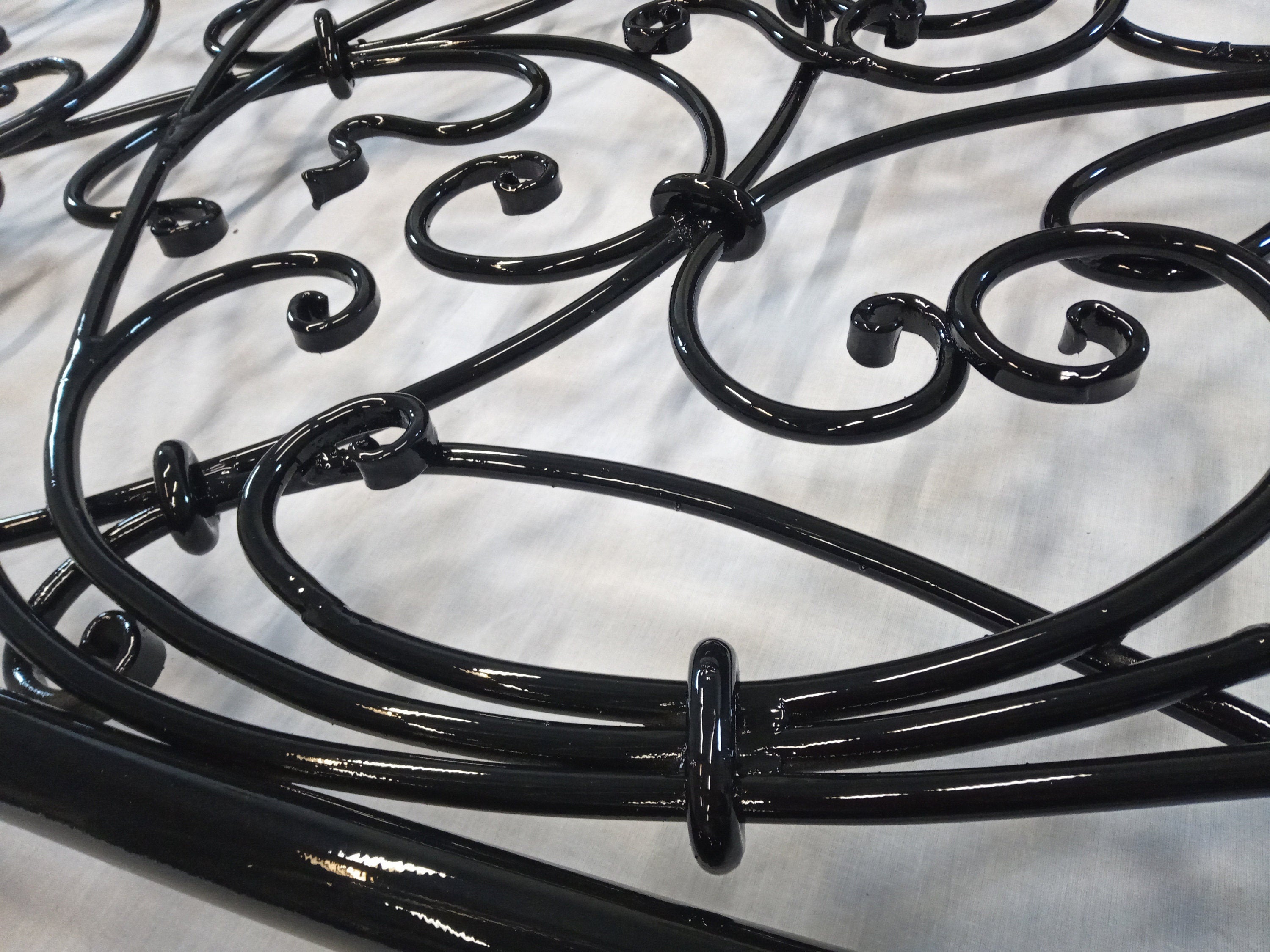 Made to measure Juliet balconies - Wrought iron, Scrollwork Design. 16