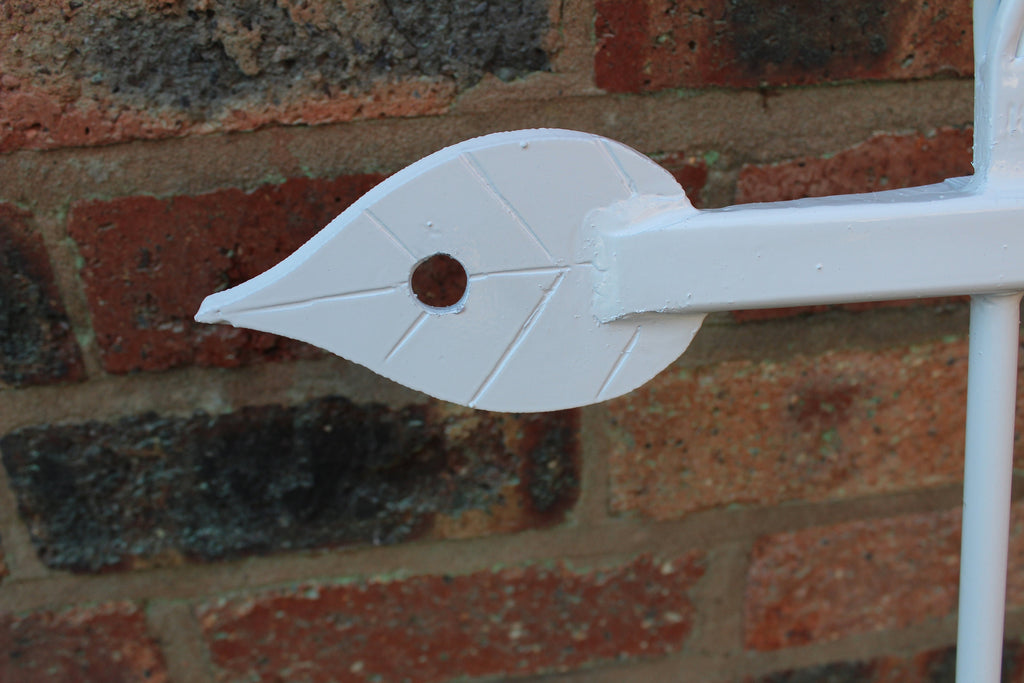 Hand Forged Juliet Balcony - Leaf Design. 11