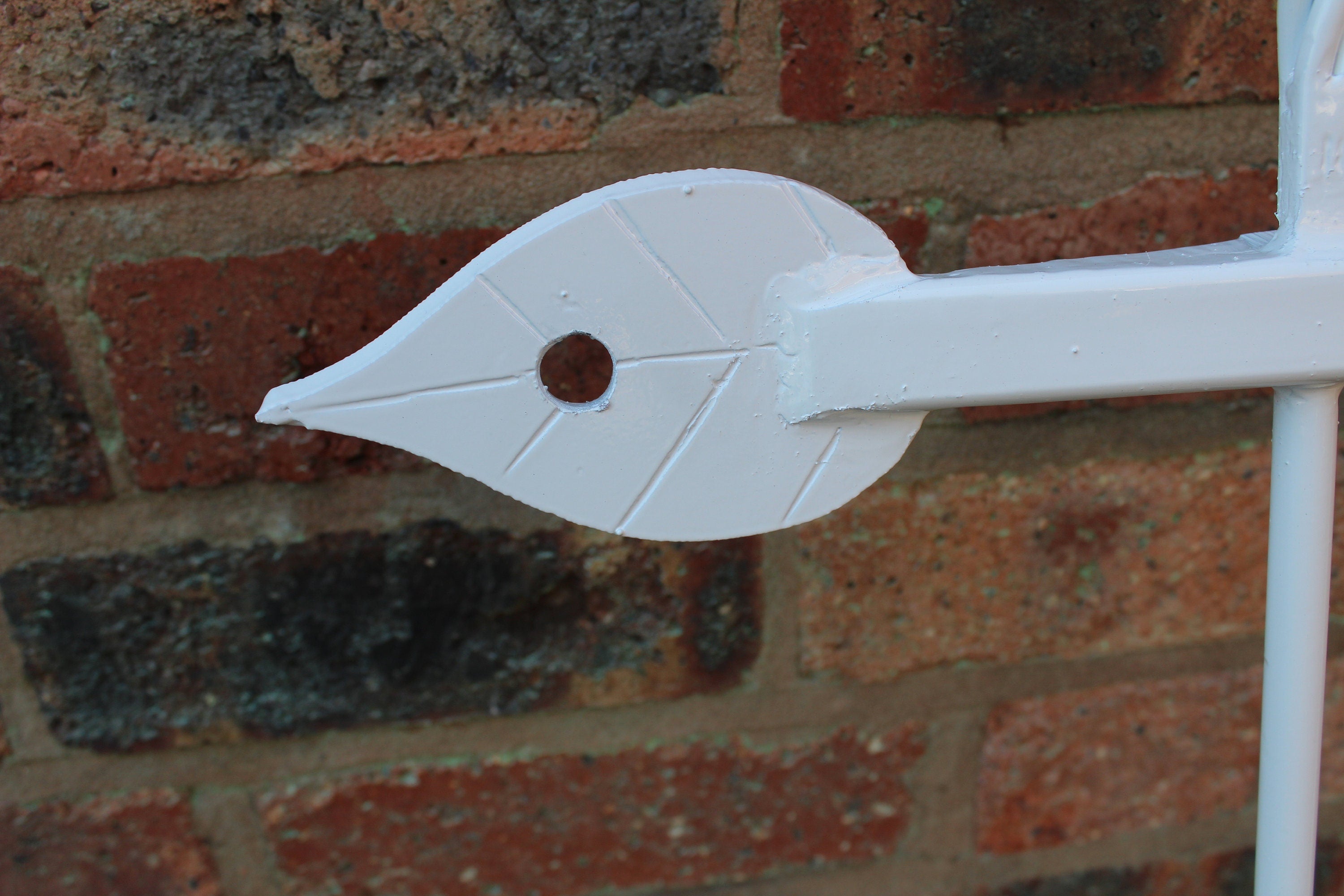 Hand Forged Juliet Balcony - Leaf Design. 11