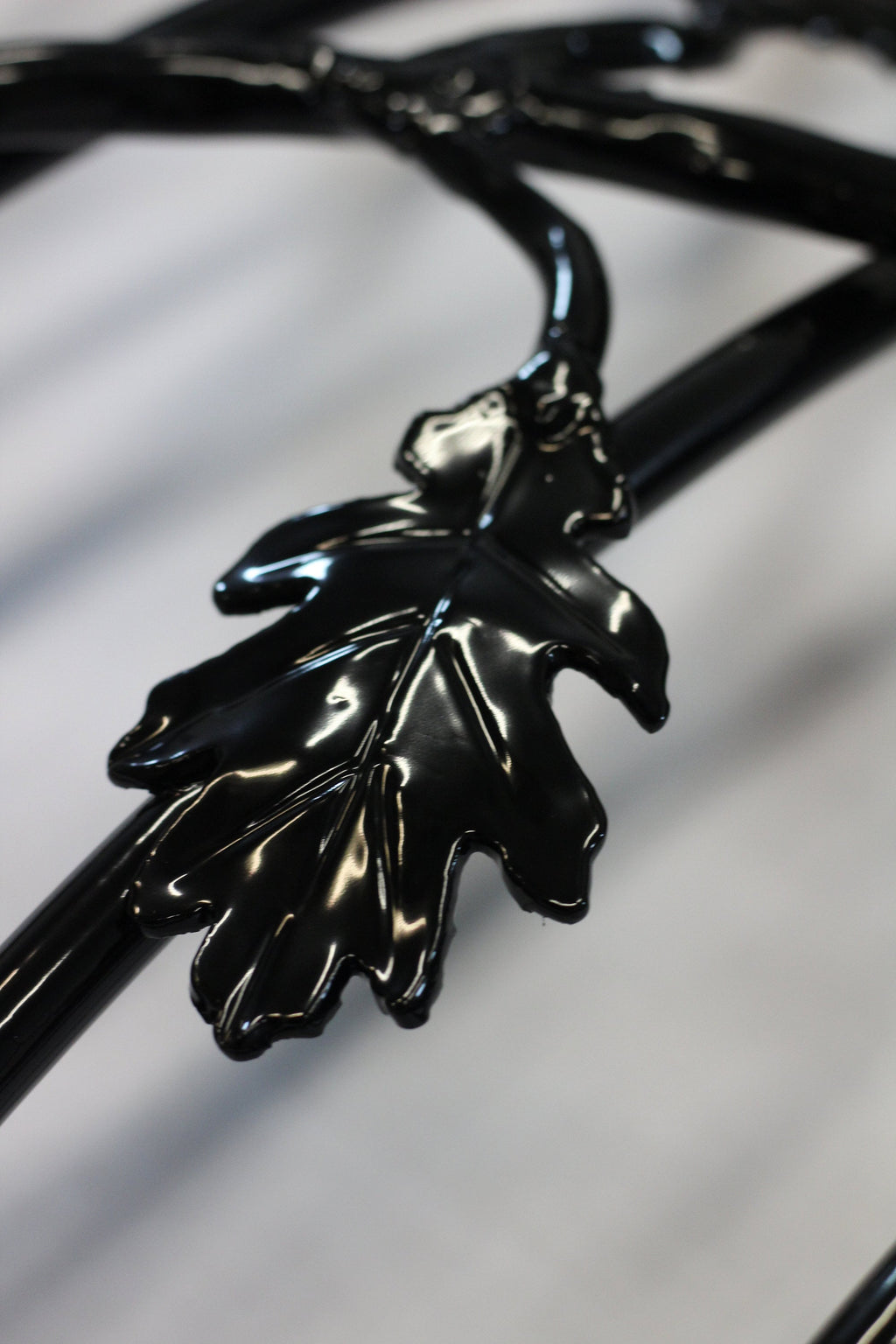 Made to measure Wrought iron Juliet balcony - Oak leaves Design. 10