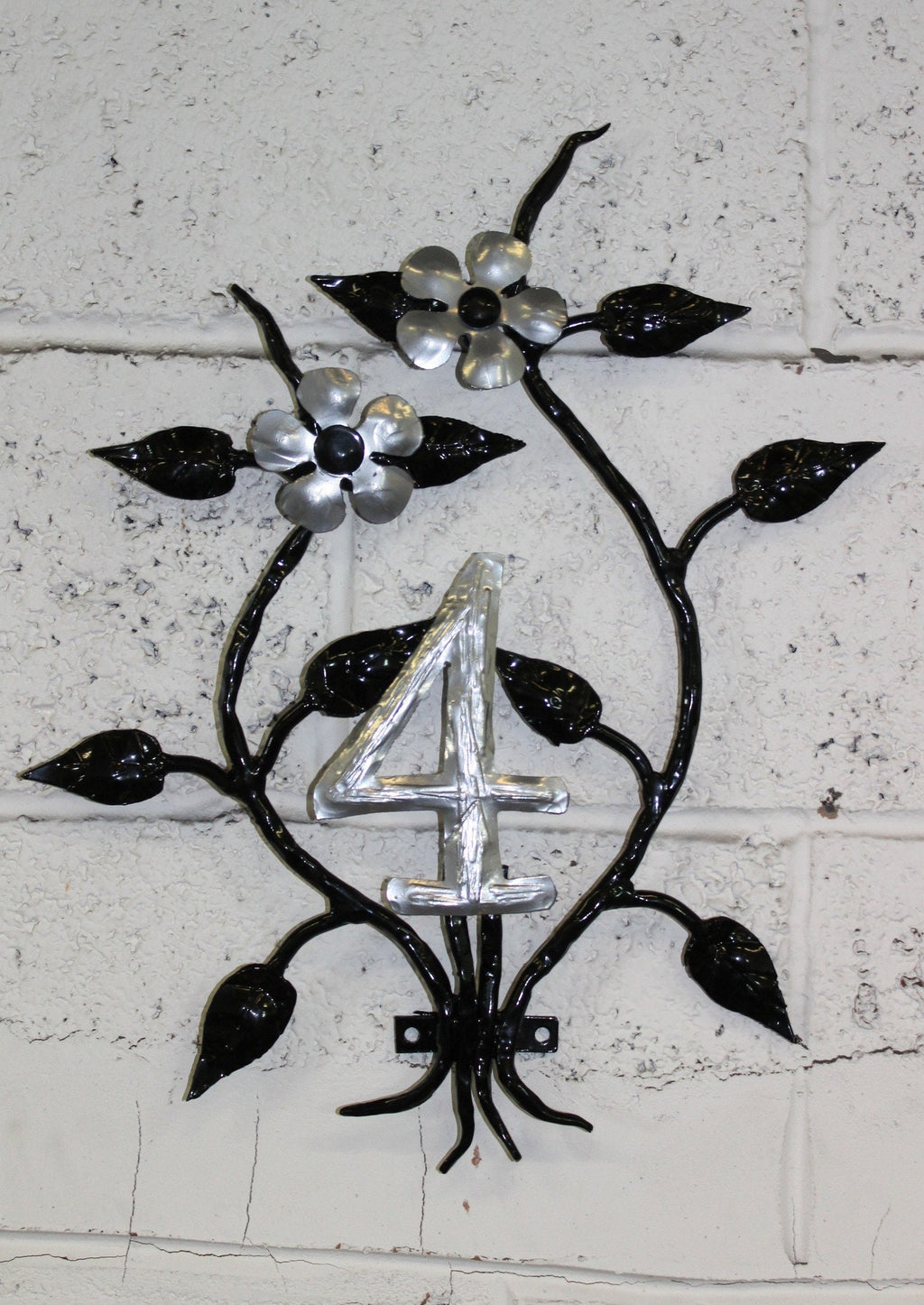 Bespoke Metal House Number Plaque, Address Plaque
