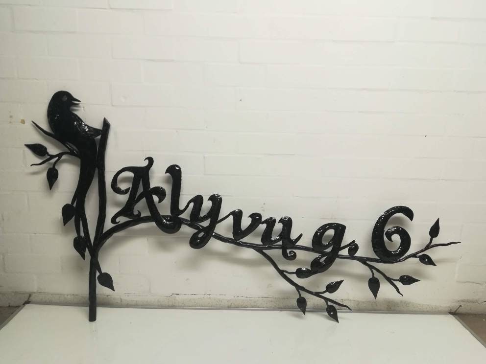 Personalized House Number Plaque, Address Plaque - Custom made, Outdoor