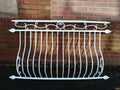 Heart Design Juliet balcony - Wrought iron, Made to measure. 8
