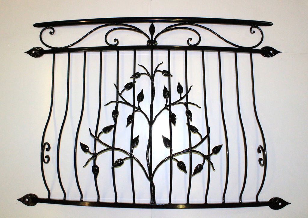 Made to measure Juliet balcony - Leaves & Scroll Design. 65