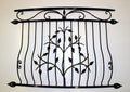 Made to measure Juliet balcony - Leaves & Scroll Design. 65