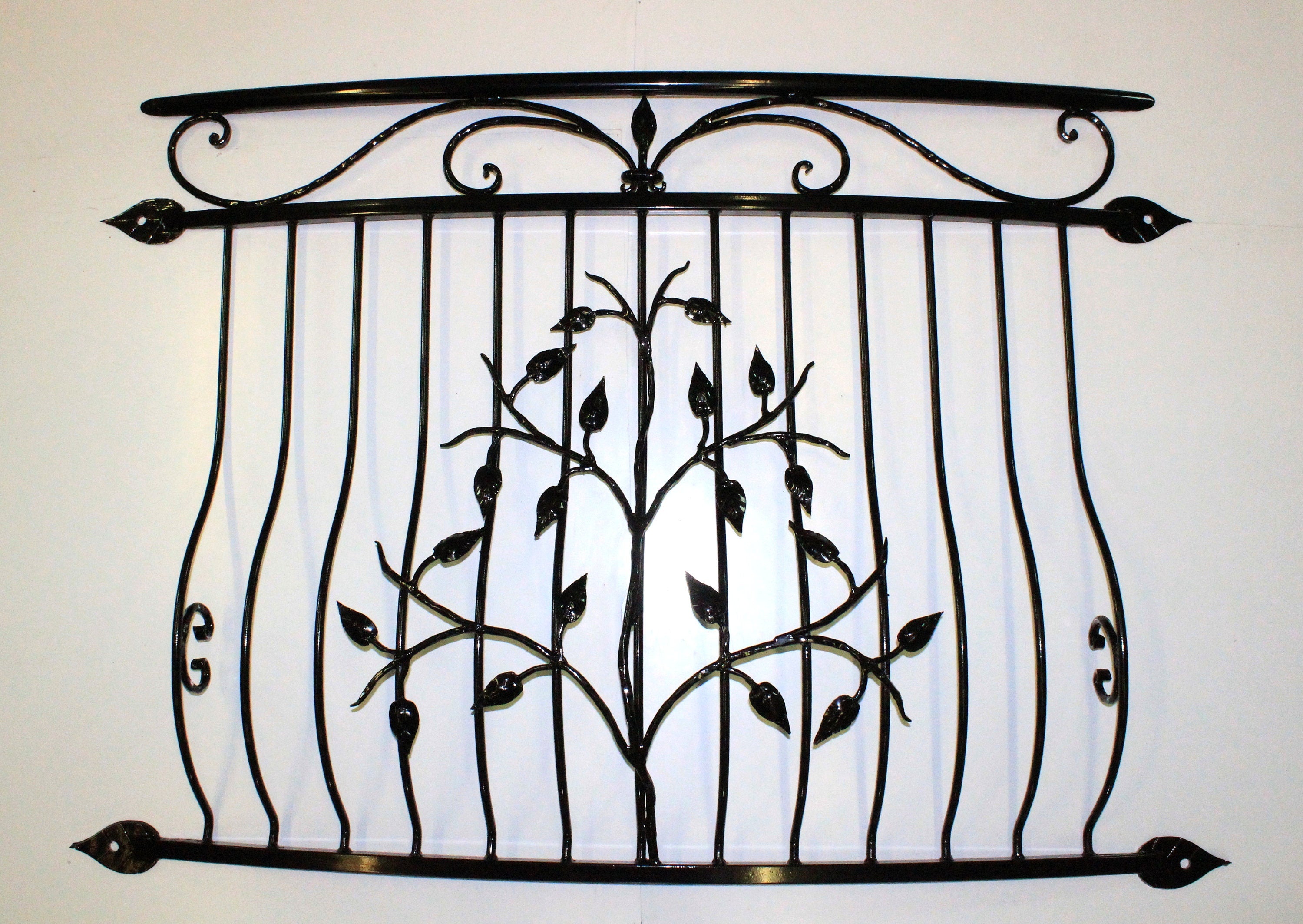 Made to measure Juliet balcony - Leaves & Scroll Design. 65