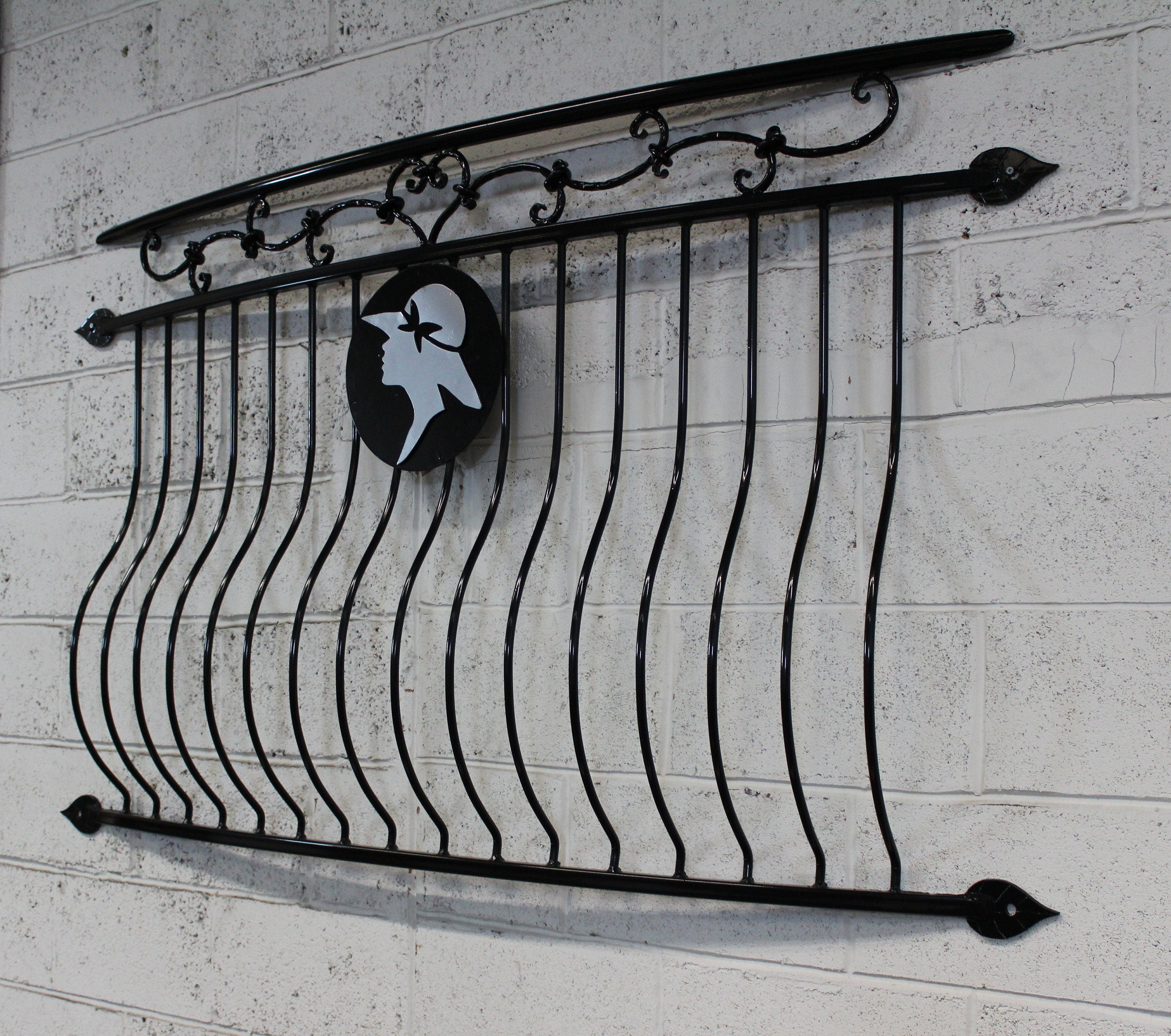 Personalized Juliet balcony, railings.  71