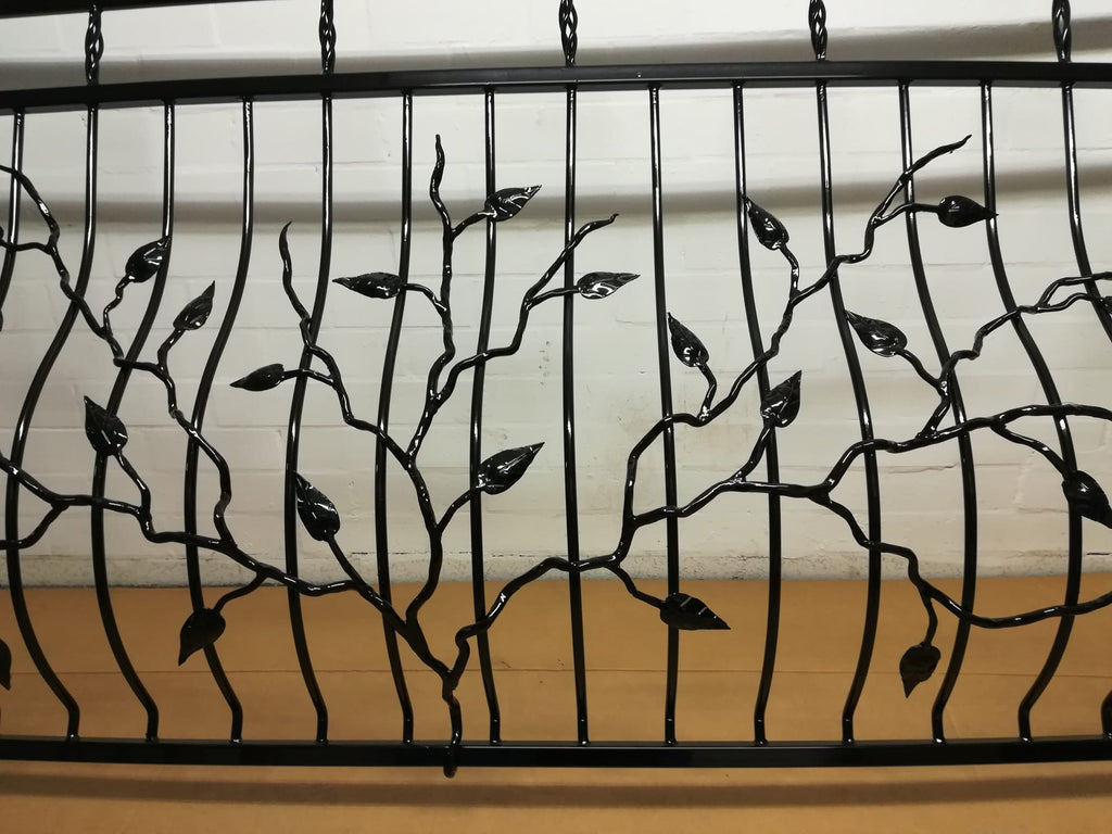 Custom Juliet balcony - Leaf Design. 76
