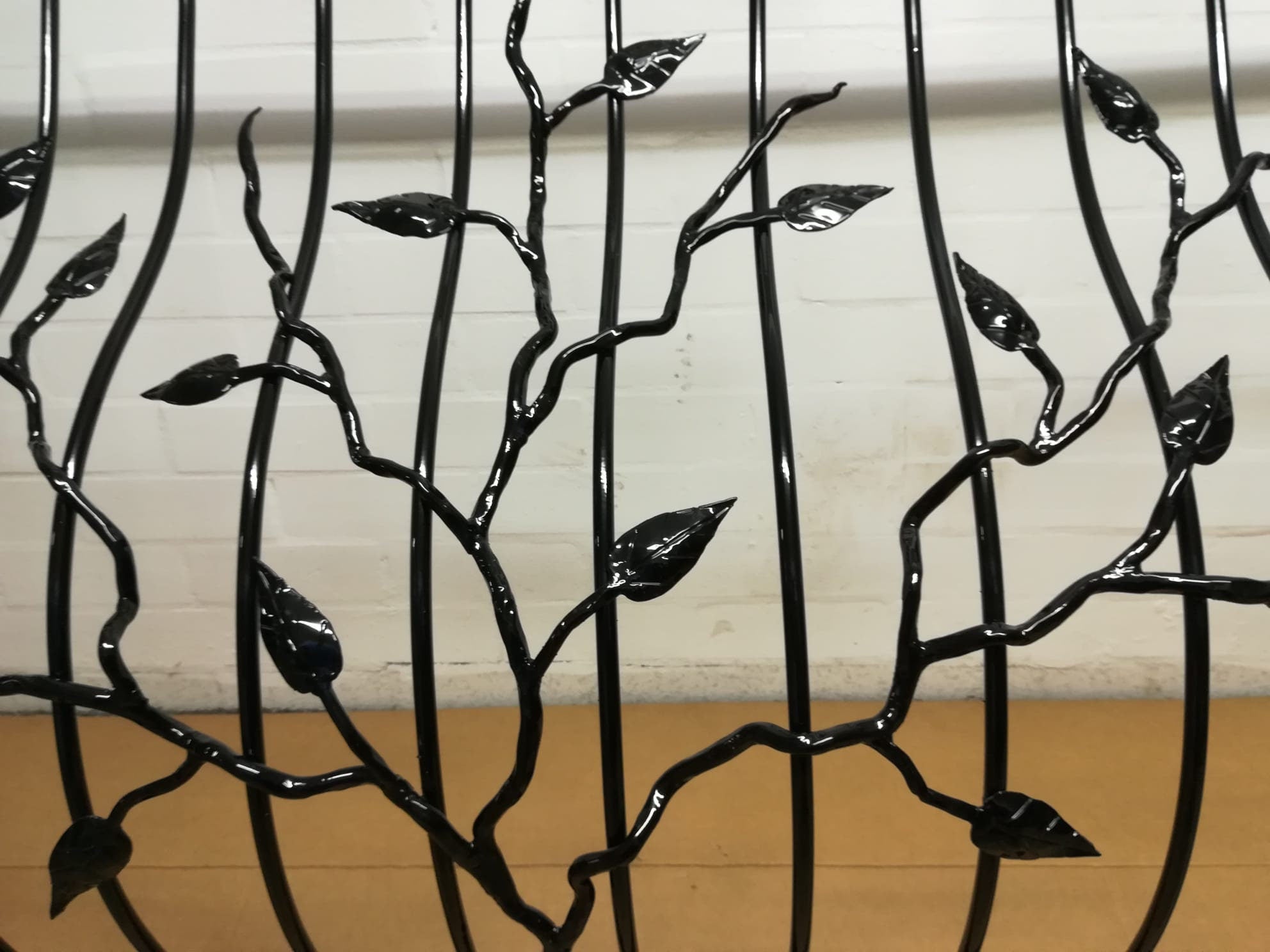 Custom Juliet balcony - Leaf Design. 76