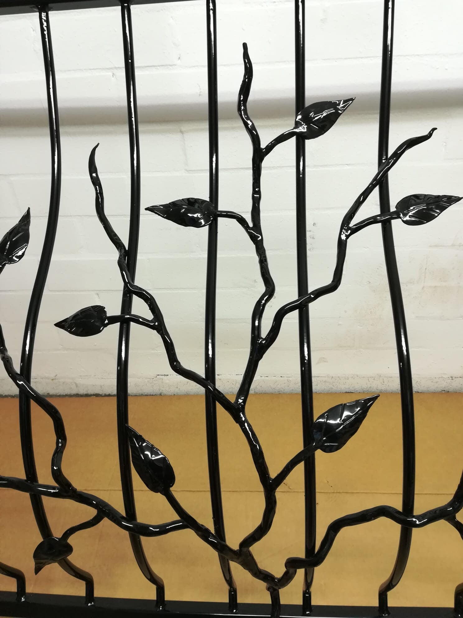 Custom Juliet balcony - Leaf Design. 76