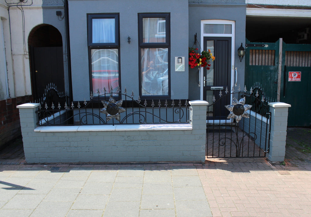 Made To Order Wrought Iron Garden Gate. 34