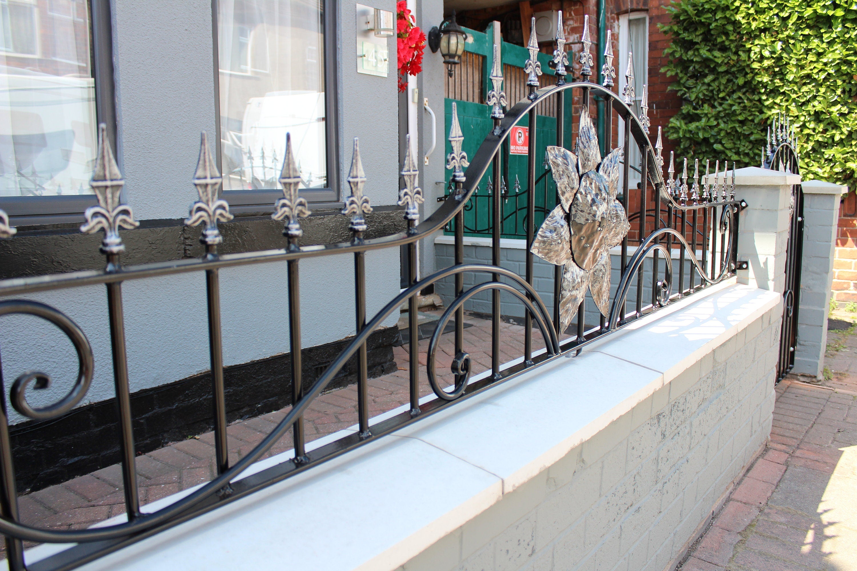 Made To Order Wrought Iron Garden Gate. 34