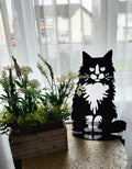 Metal Garden Decor - Staked Cat. 20
