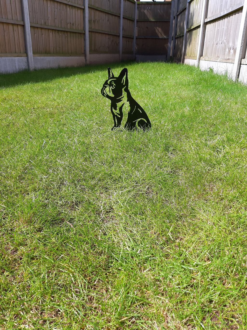 Metal Garden Decor - French bulldog. 11