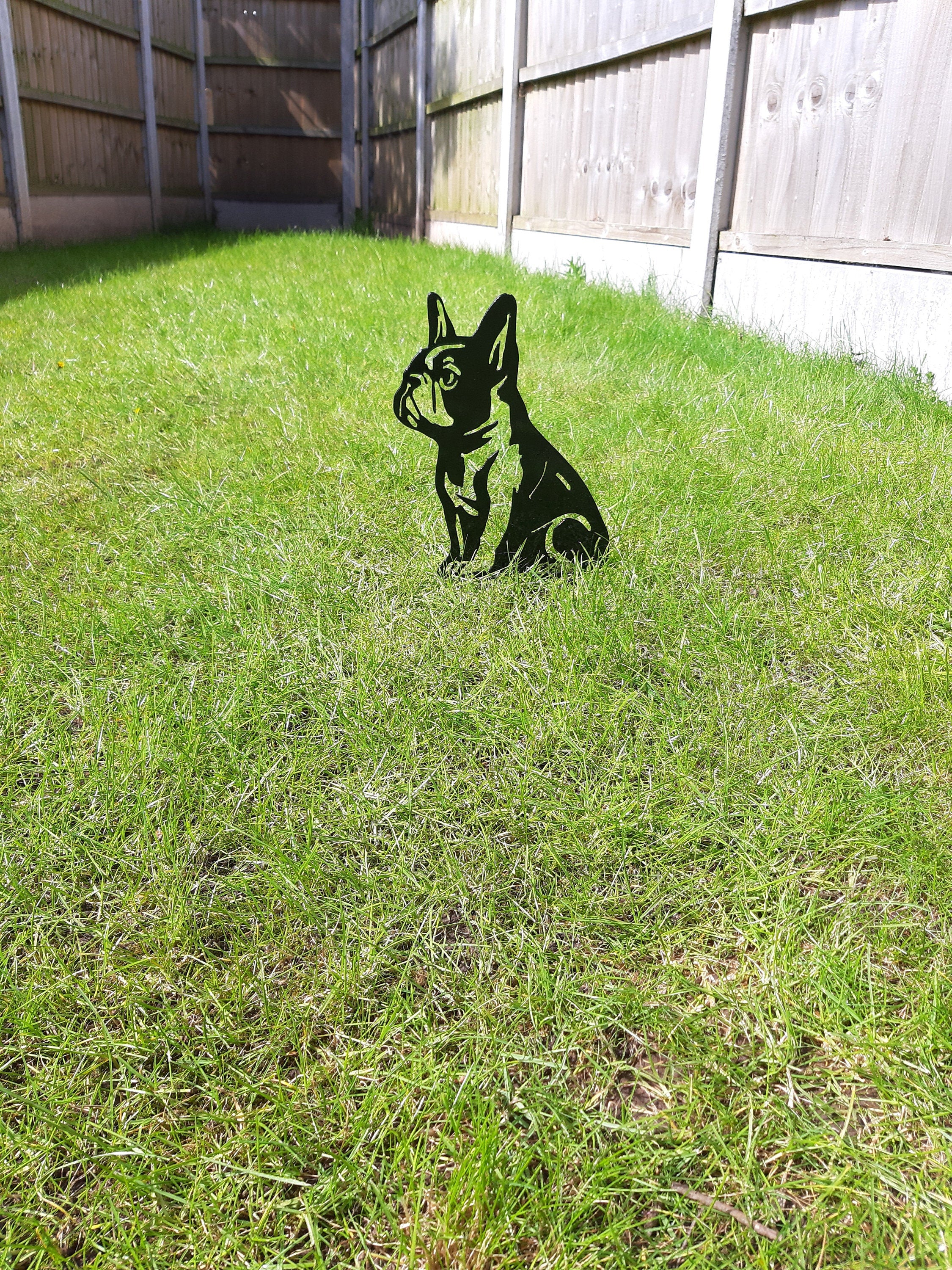 Metal Garden Decor - French bulldog. 11