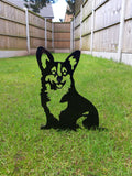 Metal Garden Decor - Corgi Dog. 18