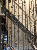Custom made Stair panels - Vine Leaves & Scroll Design. 67