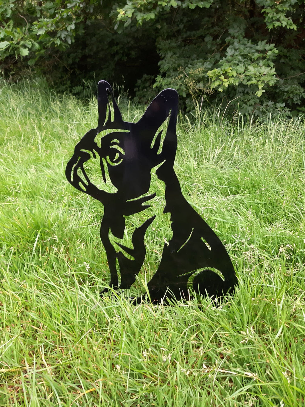 Metal Garden Decor - French bulldog. 11