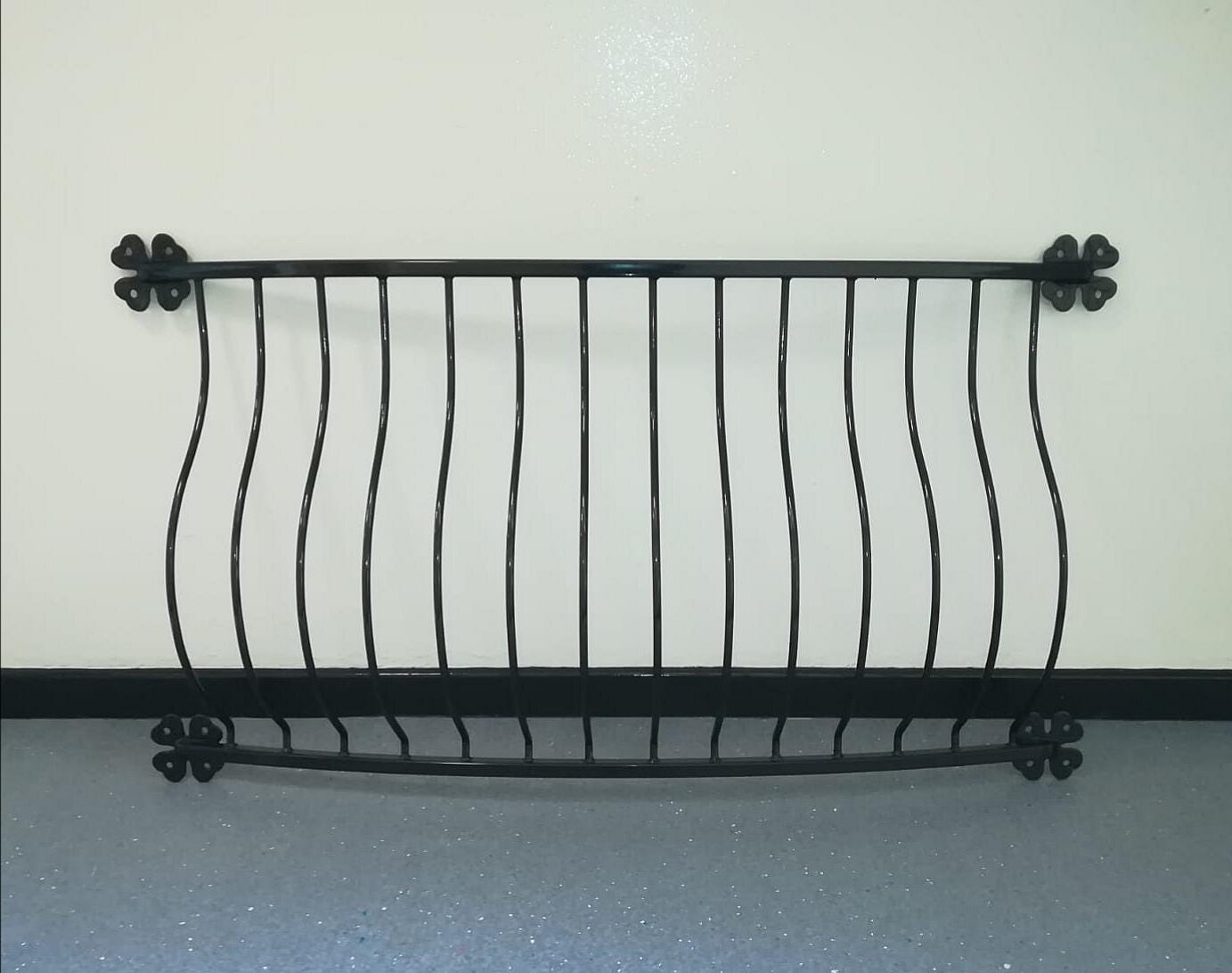 Traditional Hand Forged Iron Railing - Made to Measure. 69