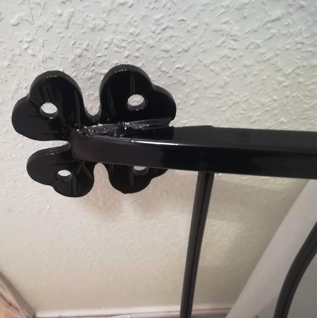 Traditional Hand Forged Iron Railing - Made to Measure. 69