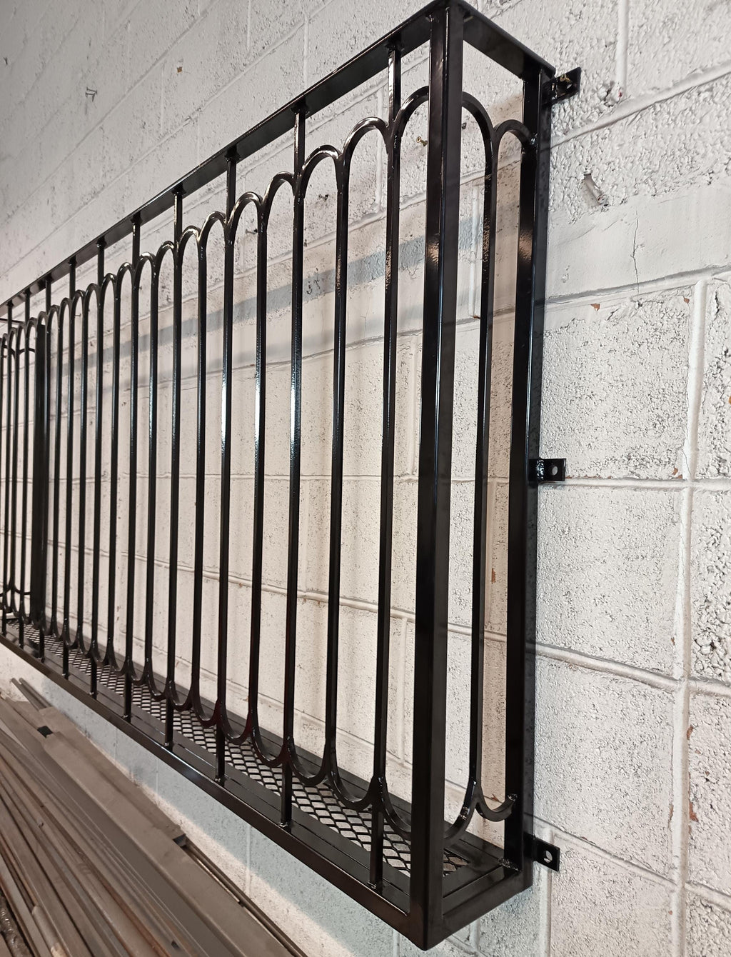 Made to Measure Juliet Balcony with Mesh Floor. 19