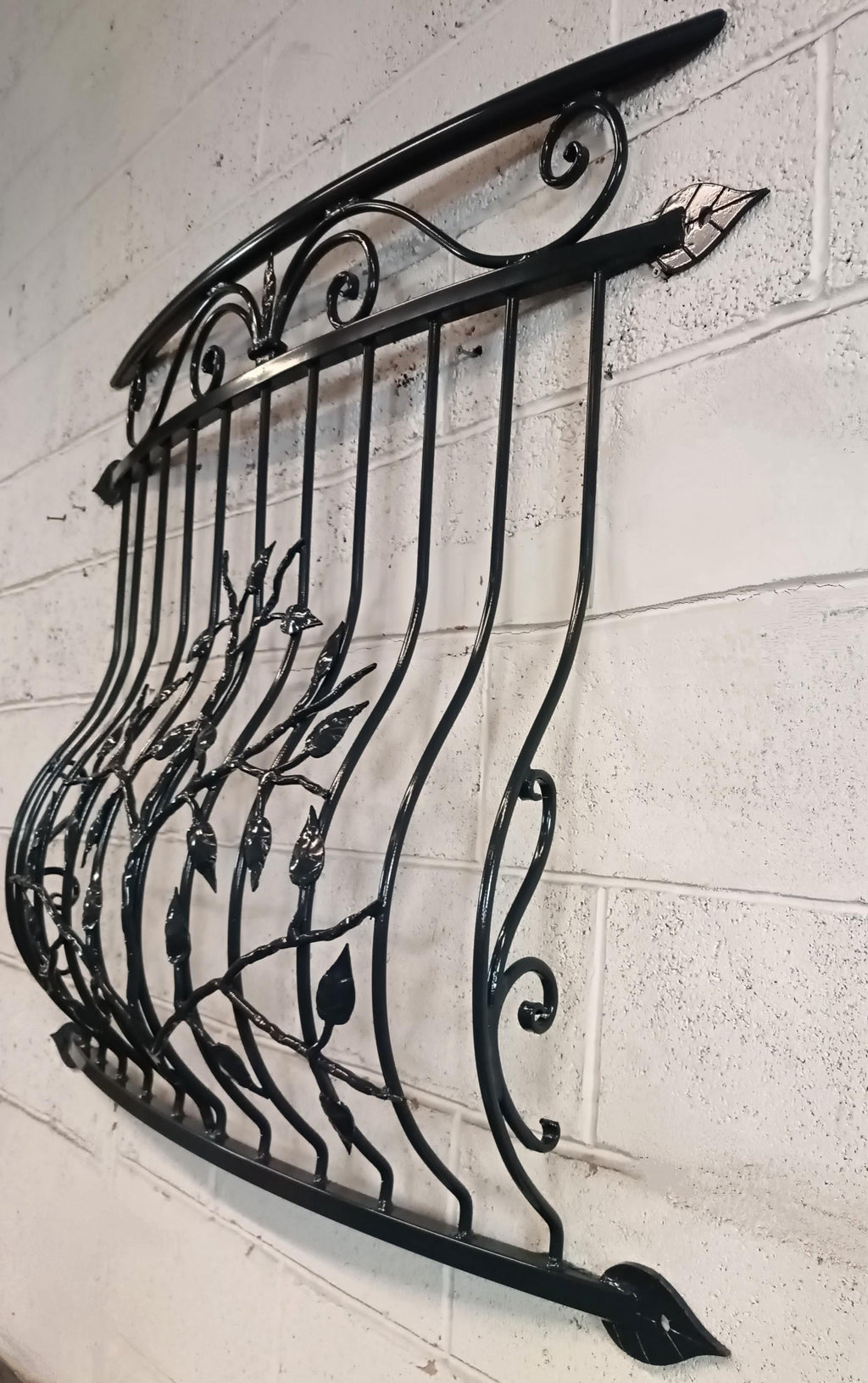 Made to measure Juliet balcony - Leaves & Scroll Design. 65