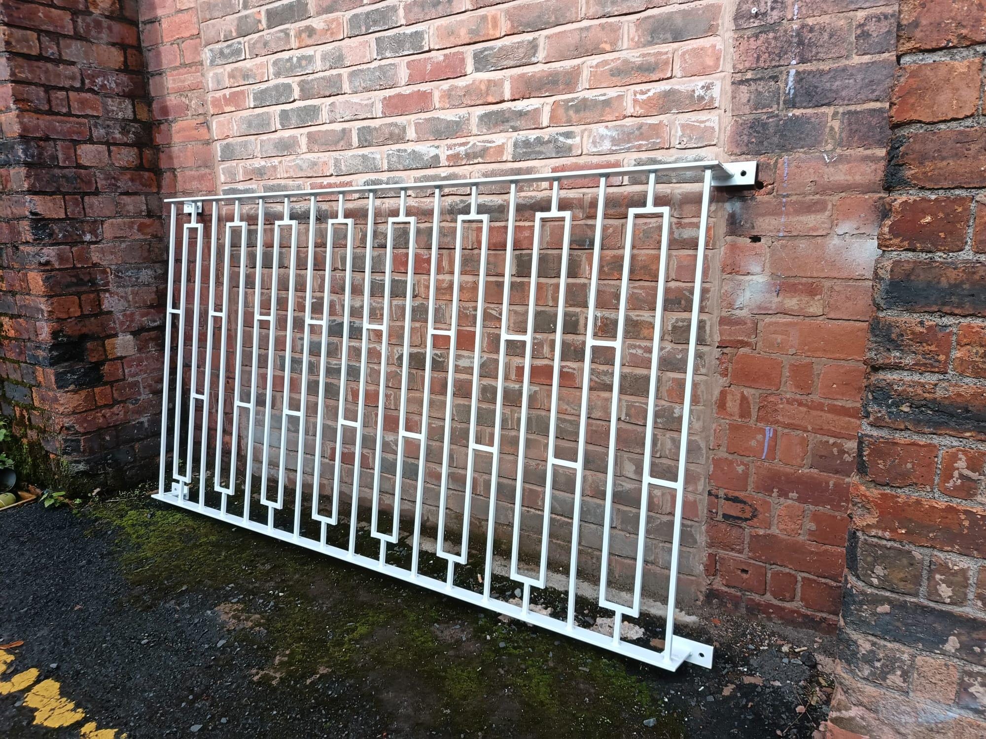 Modern Steel Juliet Balcony - Made to Measure. 7