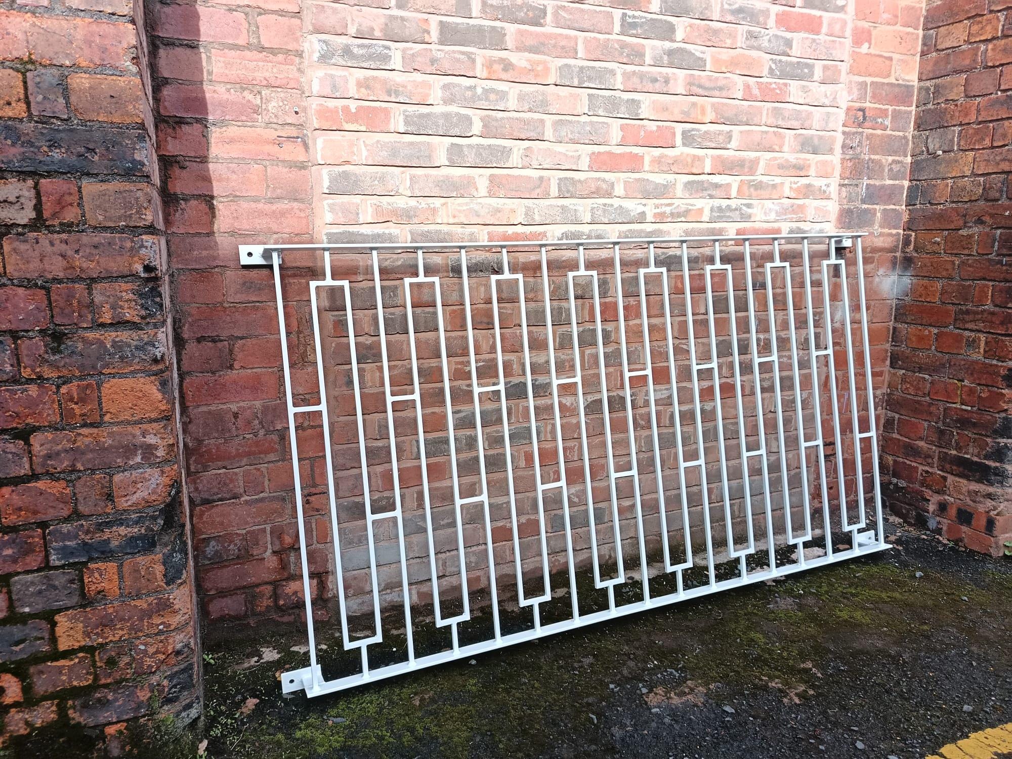 Modern Steel Juliet Balcony - Made to Measure. 7