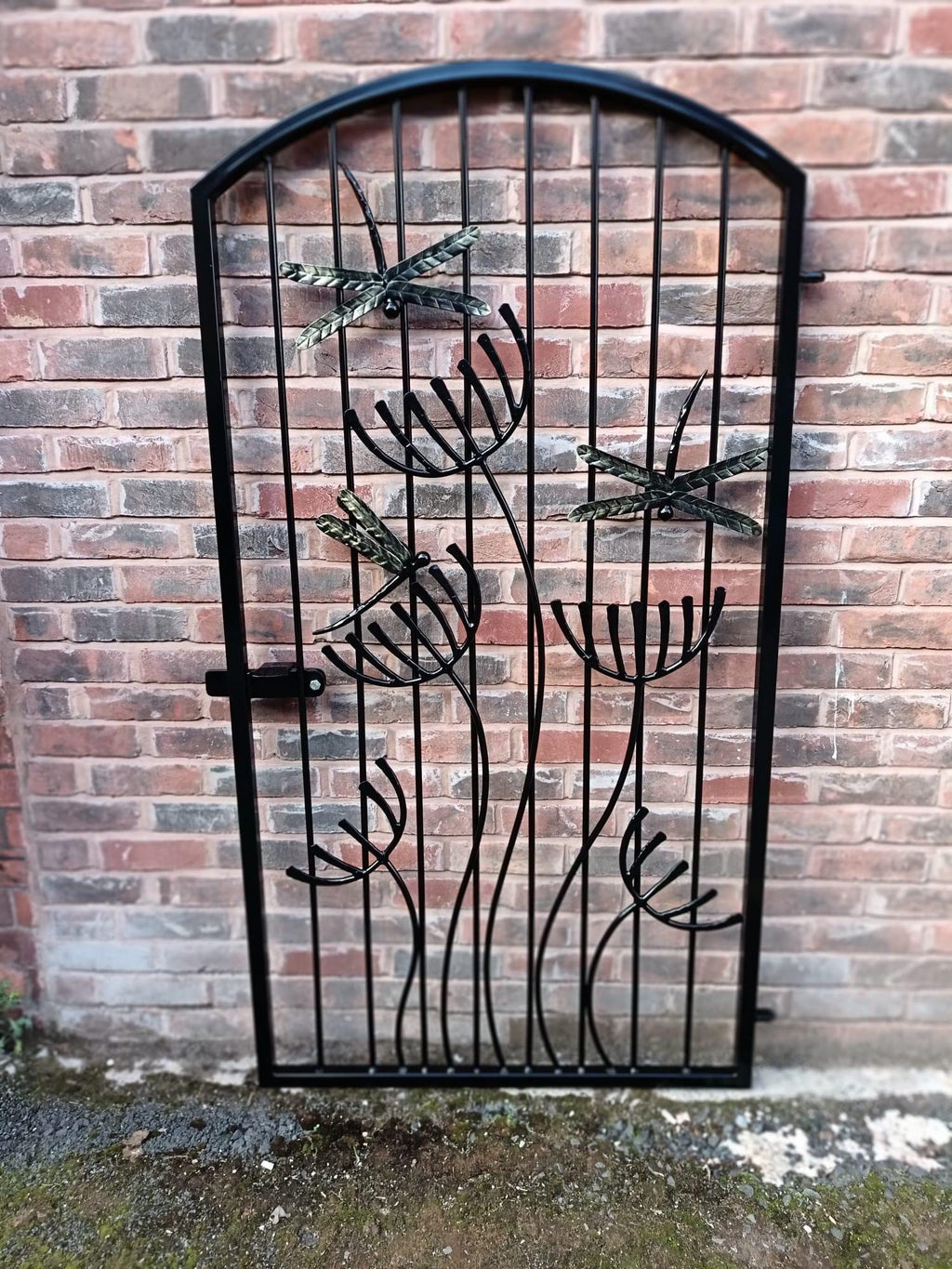 Made To Order Heavy Duty Garden Gate - Dragonfly Design. 38