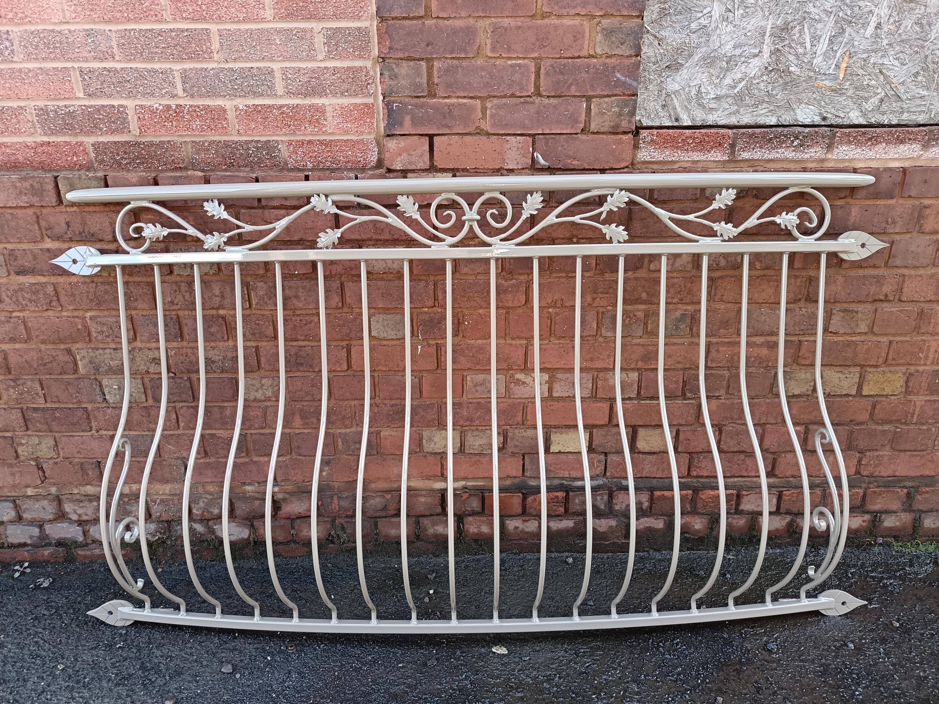 Custom Juliet Balcony - Hand Forged Ironwork. 9