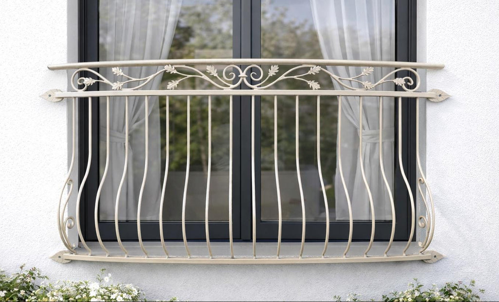 Custom Juliet Balcony - Hand Forged Ironwork. 9