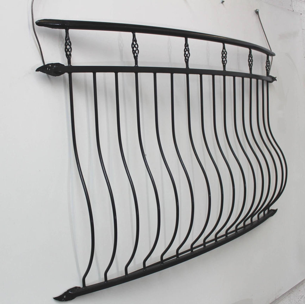 Traditional Made to measure Metal Juliet balcony. 4