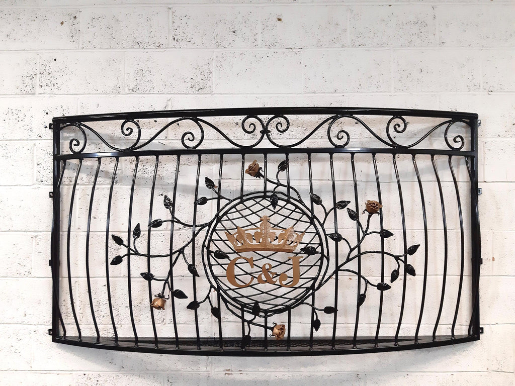 Bespoke Wrought Iron Juliet Balcony with Mesh Floor - Personalized. 21