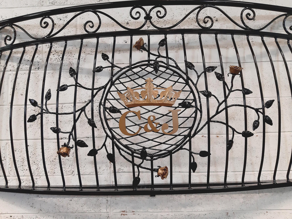 Bespoke Wrought Iron Juliet Balcony with Mesh Floor - Personalized. 21