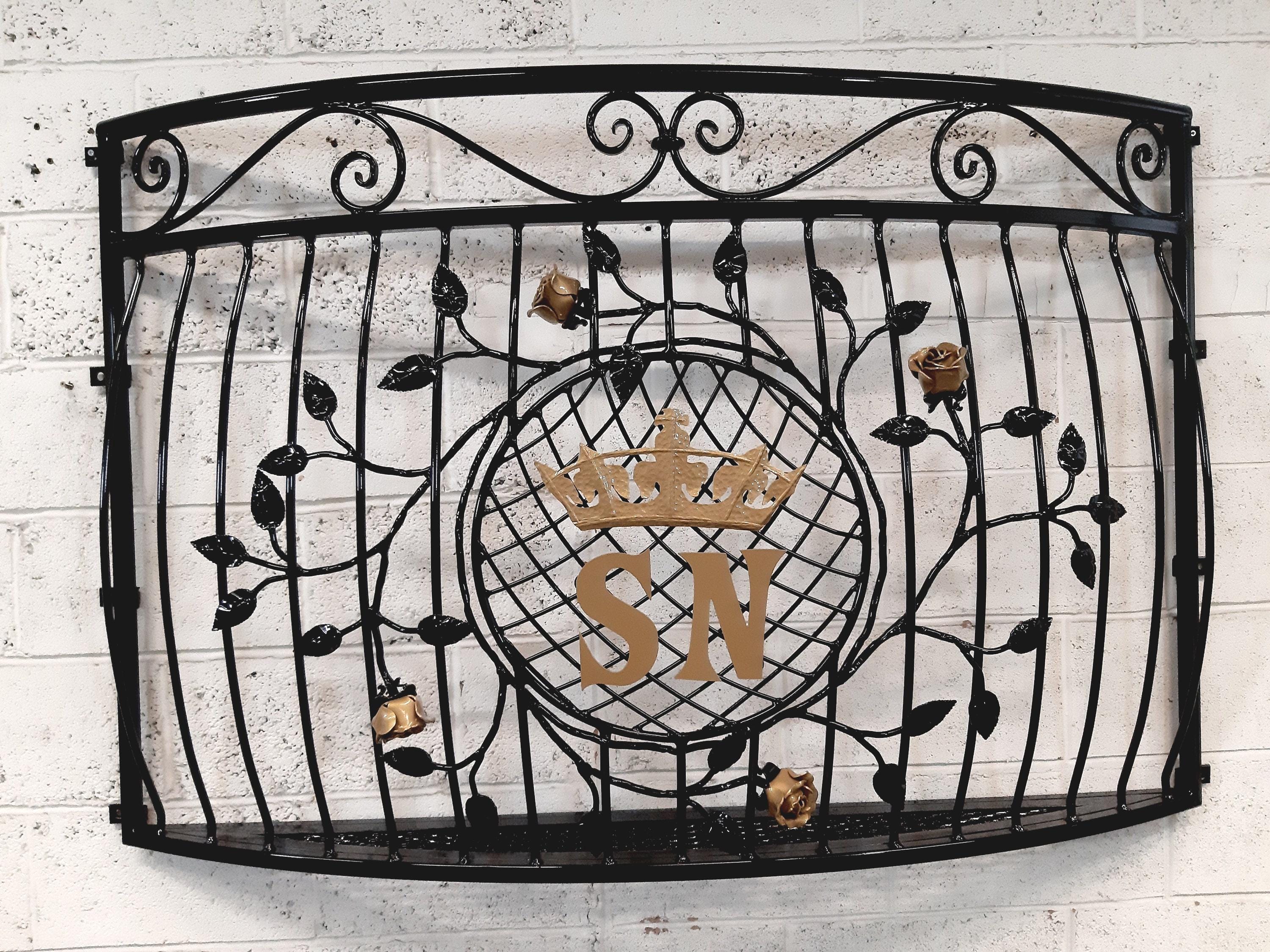 Bespoke Wrought Iron Juliet Balcony with Mesh Floor - Personalized. 21