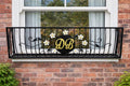 Hand Forged Metal Wall Planter Basket - Elegant Scroll Design - Personalised. 41