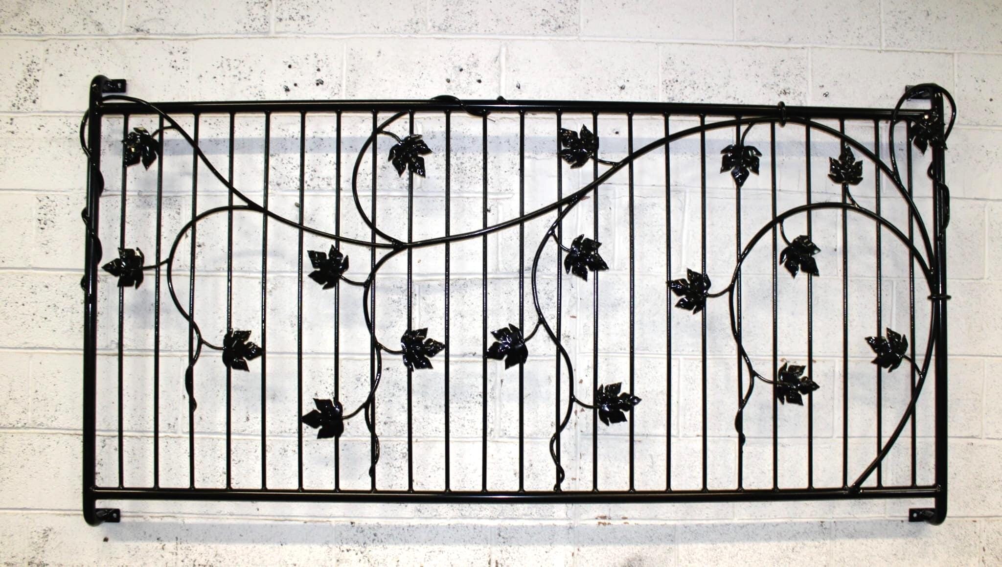 Made to Measure Juliet Balcony  - Vine Leaf Design. 12