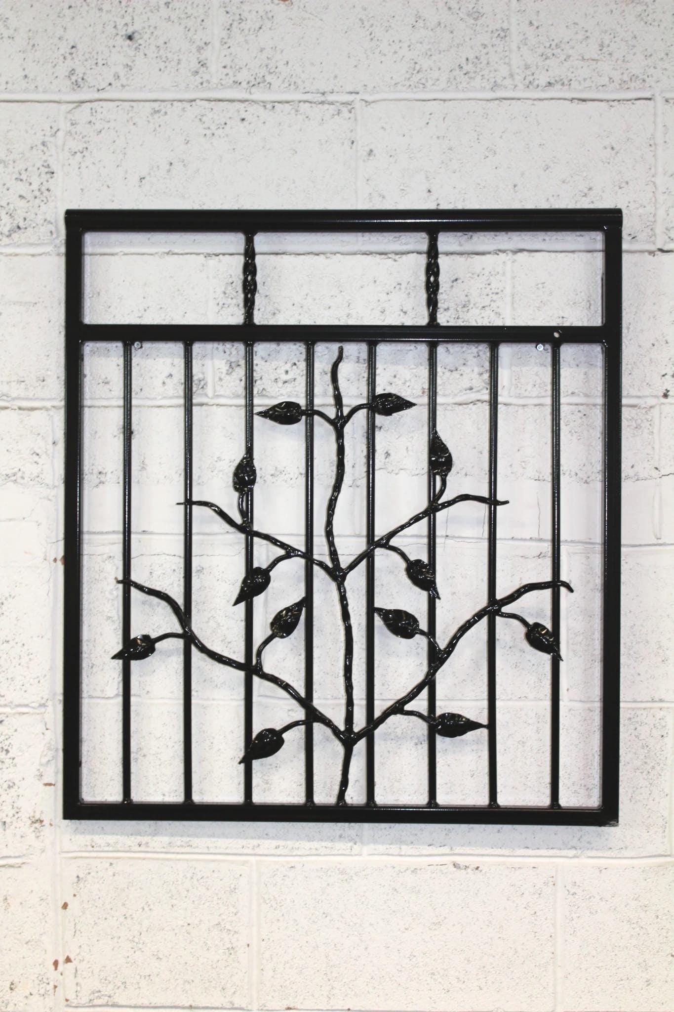 Custom Juliet balcony - Leaf Design. 76