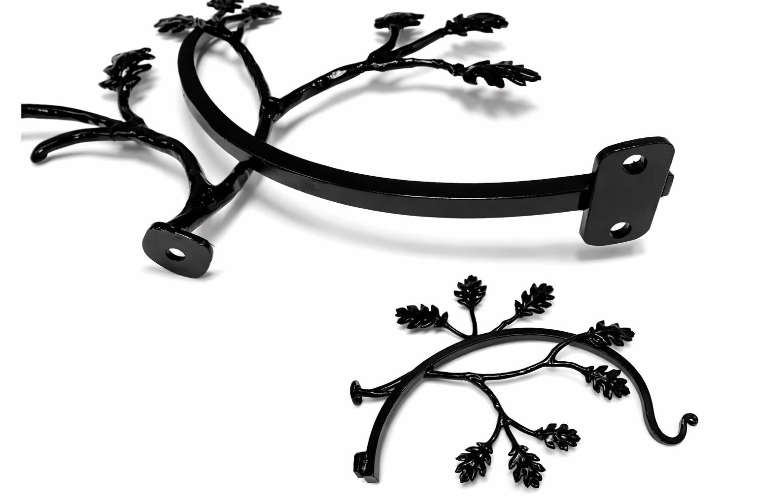 Metal Flower Pot Basket Hanger - Unique Garden decor. 42