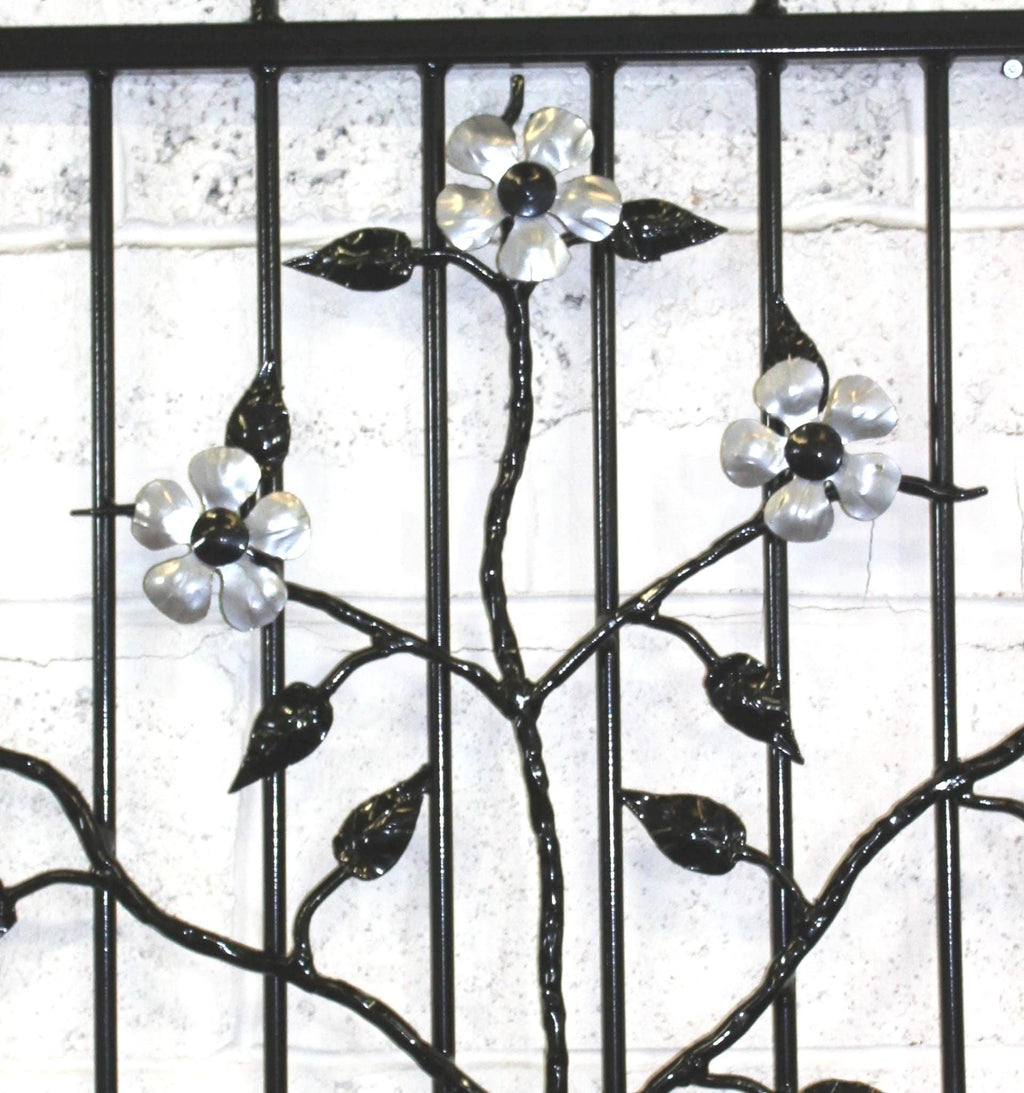 Custom Juliet balcony - Leaves & flowers Design. 77