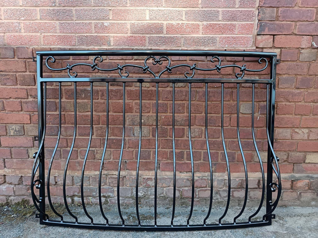 Heart Design Juliet Balcony - Custom Wrought Iron. 61