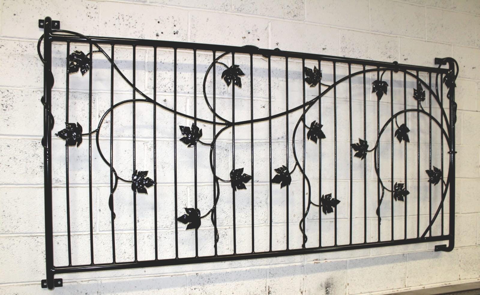 Made to Measure Juliet Balcony  - Vine Leaf Design. 12