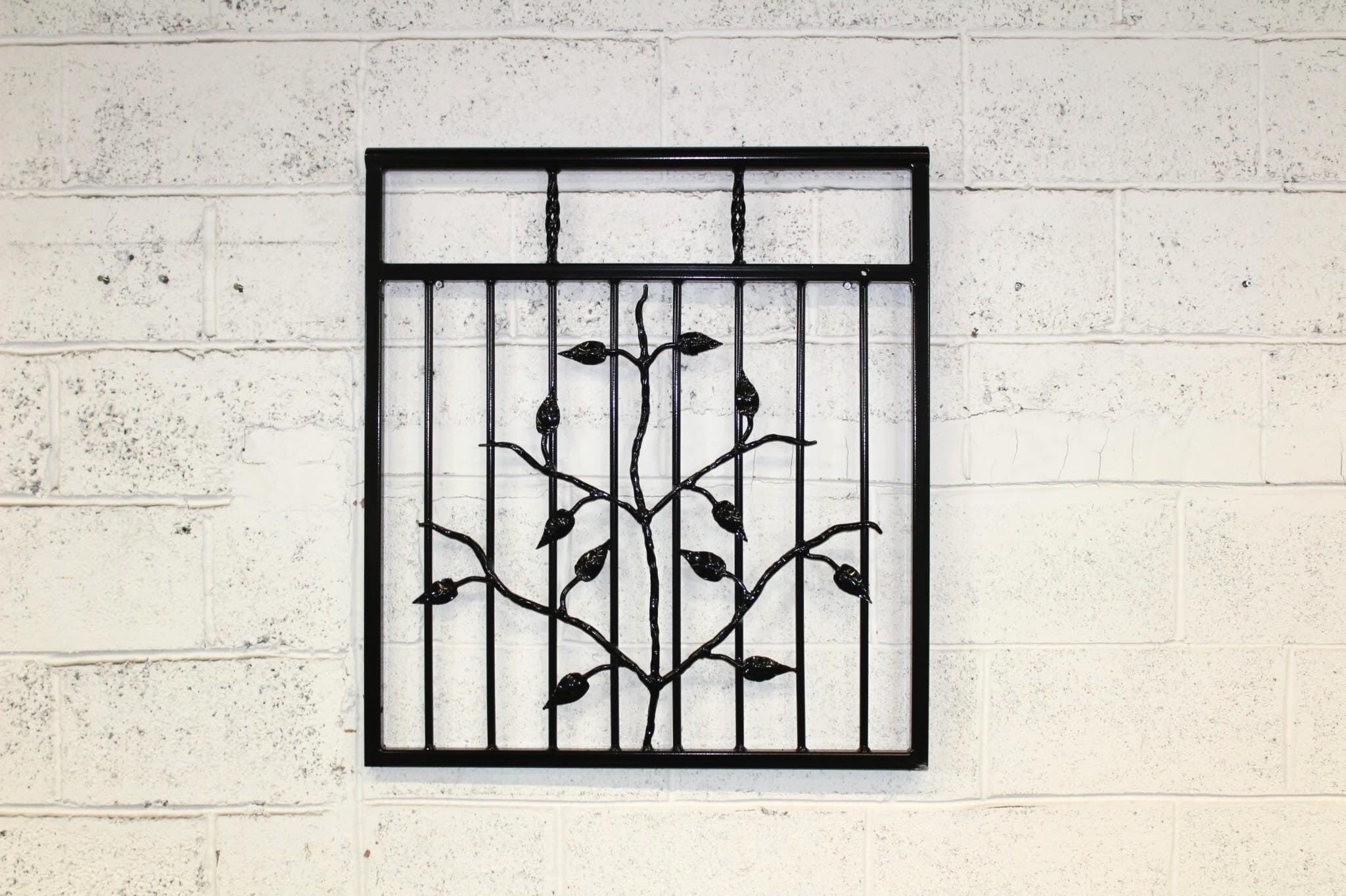 Custom Juliet balcony - Leaf Design. 76
